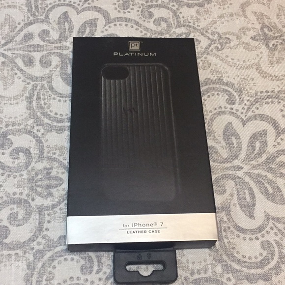 Platinum iPhone 7/8 leather case - Picture 4 of 8